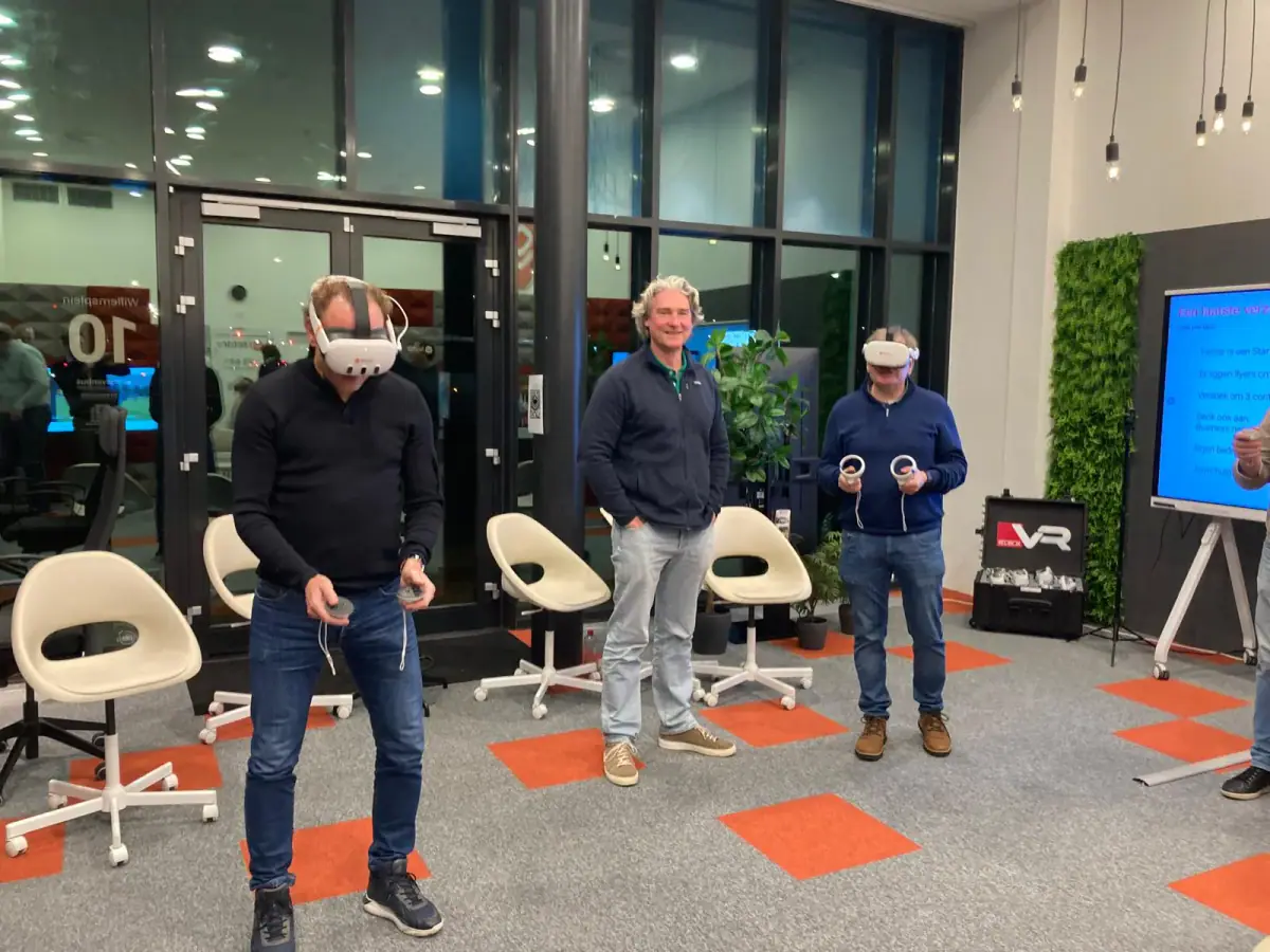 Foto bij Bedrijfsbezoek Fectar - Virtual Reality, Augmented Reality en AI